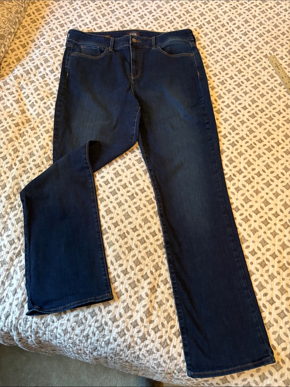 NYDJ Women’s Dark Indigo Bootcut Jeans